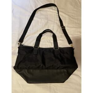 Steve Madden Shoulder Purse Black Madden Girl Handles Crossbody Strap Lg Bag